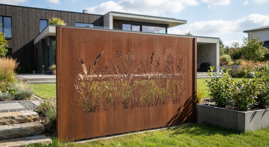 Plotový panel CORTEN MODULAR